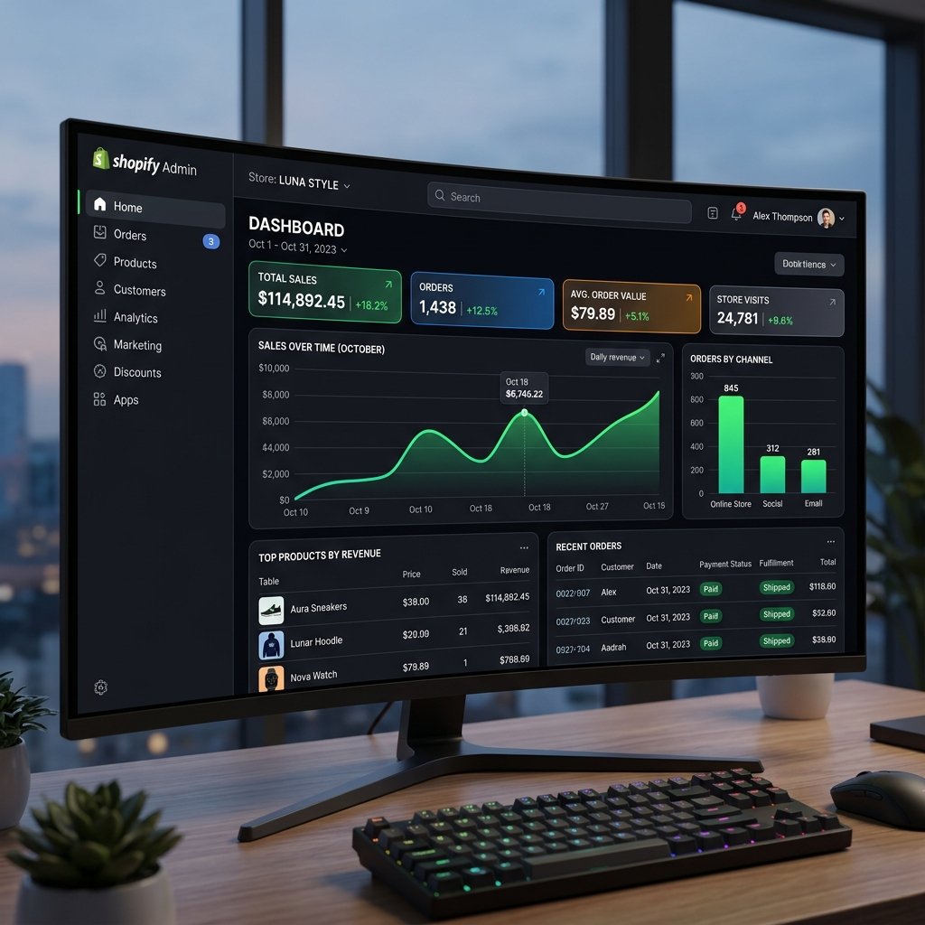 Shopify Store Management